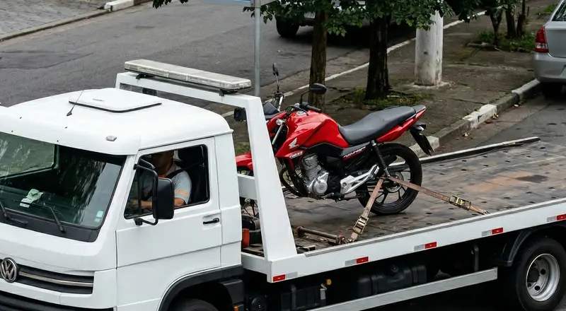 Reboque de moto em Campina Grande – guincho especializado para motocicletas